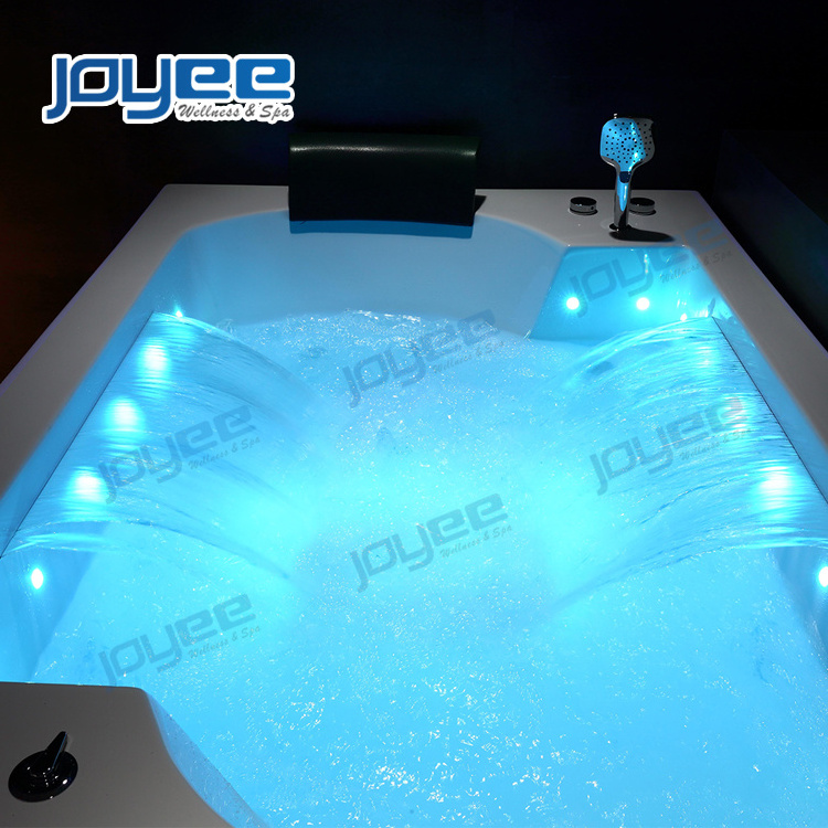 JOYEE 2 persons bathtub apollo massage bath tub with Whirlpool function/ Badewanne mit Dusche with large space