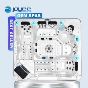 JOYEE High Quality Whirlpool Spa Balboa 6 Persons Hot Tub Spa outdoor hot tub hot tub spa outdoor whirlpool pool