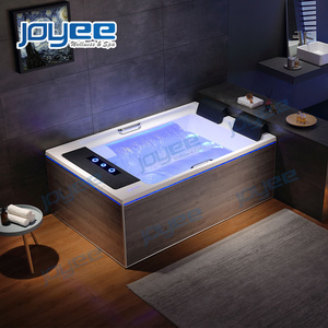 JOYEE 2021 NEW canton fair Pure Acrylic luxury hot tub/spa/whirlpool bath tub apollo massage freestanding soaking tub