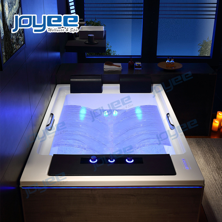 JOYEE 2021 NEW canton fair Pure Acrylic luxury hot tub/spa/whirlpool bath tub apollo massage freestanding soaking tub