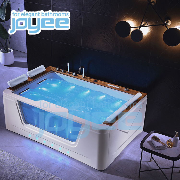 JOYEE indoor hot tub jaccuzi SPA foshan apollo massage computer controlled bathtub whirlpool