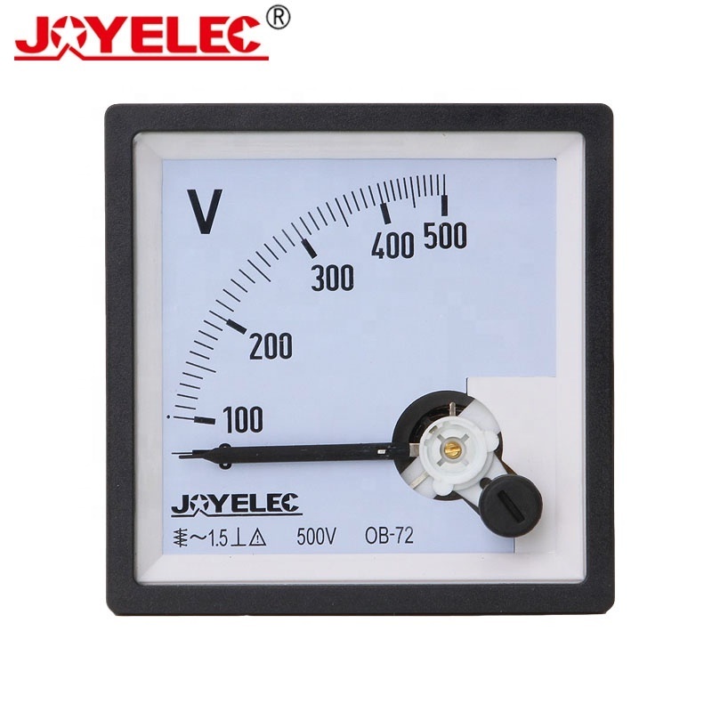 AC 0-450V 250V 300V 500V Analog Panel Volt Voltage Meter Voltmeter Gauge OB-72 72*72mm