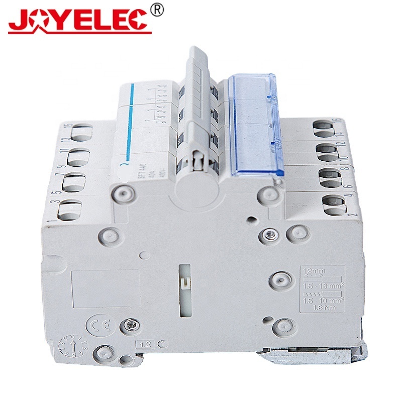 JOYELEC SFT  Series Din Rail Mount Modular Module  Isolating Switch Modular Changeover Switch ON OFF ON 220V 440V 2P 4P