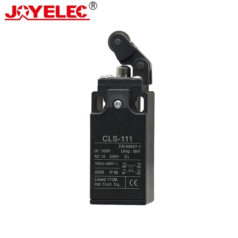 JOYELEC CLS-111 1NO+1NC Stainless Steel Roller Plunger Mini Micro Electrical Limit Switch for Tower Crane