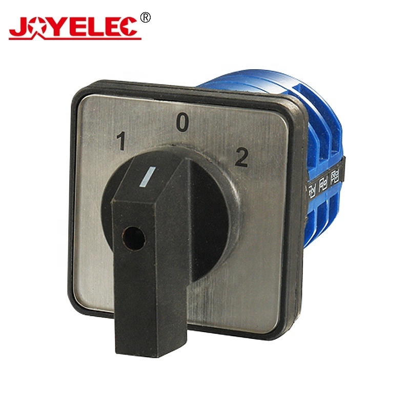 Factory Directly LW28 LW26 Universal Cam Changeover Switch Rotary Switch Selector Switch 32A 3P 1-0-2 Best Price LW28-32A