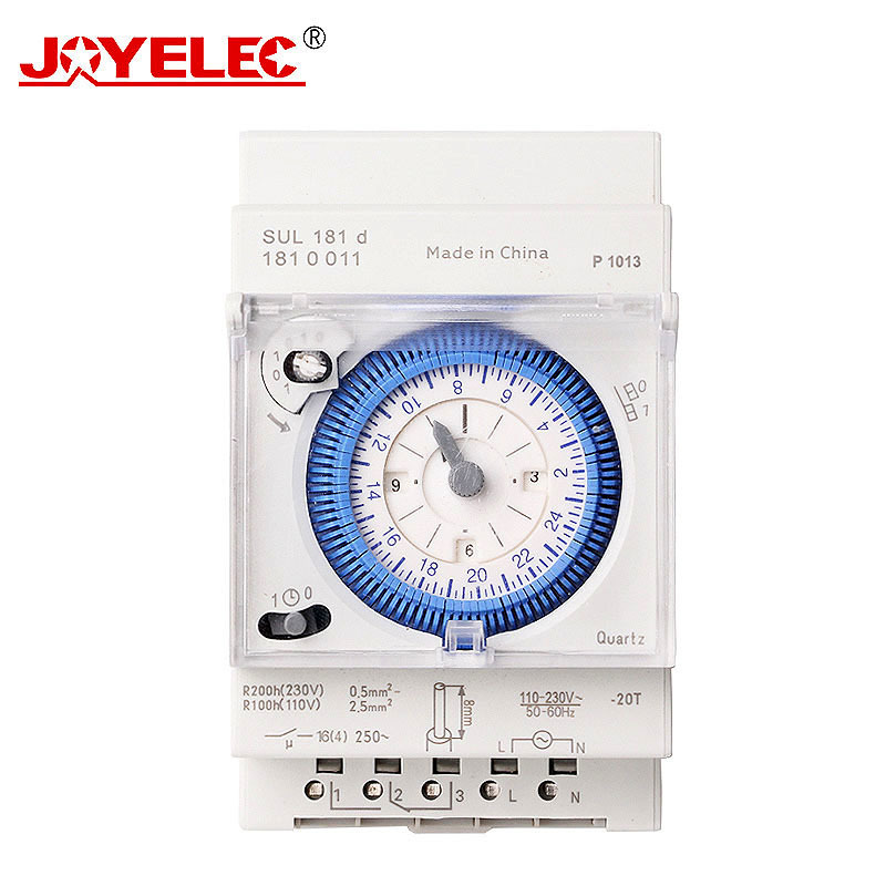 Hot Selling Product Analog Timer Switch SUL181d Air Conditioner 24hour Time Range AC 230V Electronic Mechanical With Best Price