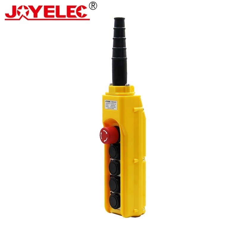 JOYELEC Good Quality Rainproof Hoist Push Button Switch for Hoist Crane Control COB-62C