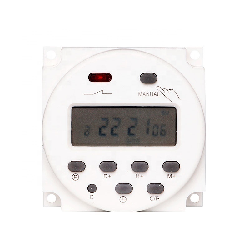 JOYELEC LCD Power Digital 12V 24V 110V 220V AC DC 7 Days Programmable Timer Time Switch CN101A