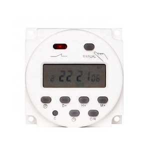 JOYELEC LCD Power Digital 12V 24V 110V 220V AC DC 7 Days Programmable Timer Time Switch CN101A