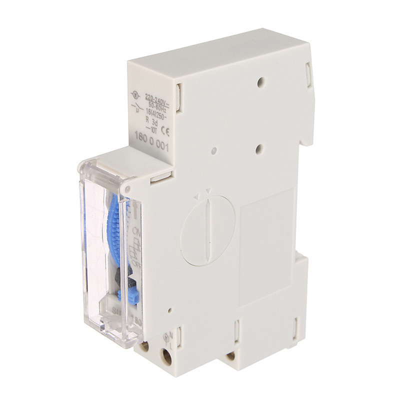 SUL180a 15 Minutes Mechanical Timer 24 Hours count timer Switch Programmable Din Rail Timers Measurement Analysis