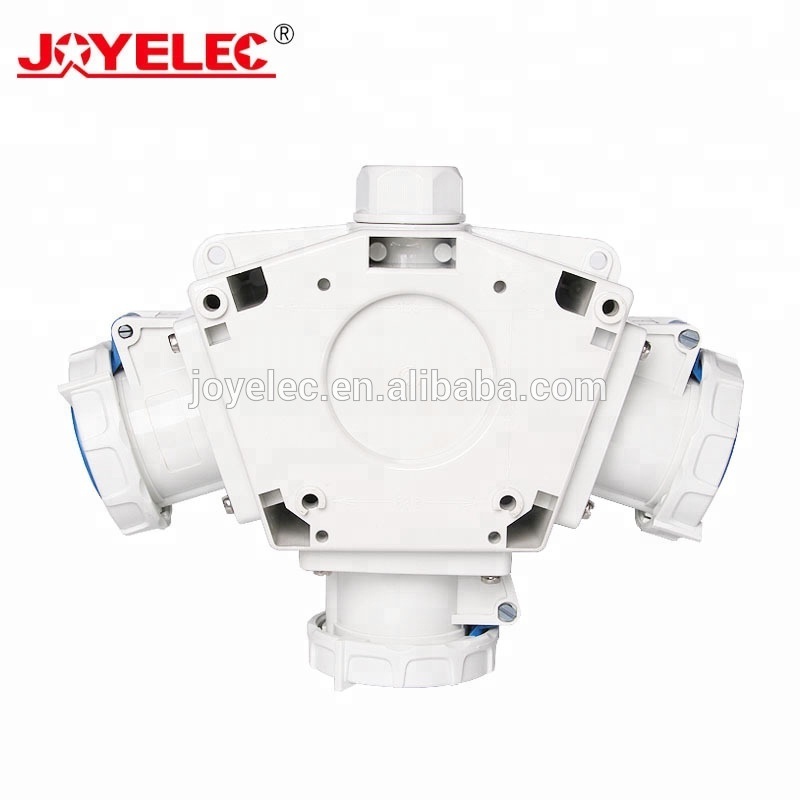 Waterproof Plastic Junction Box Wall Mount With 3 Pin Plug and Socket