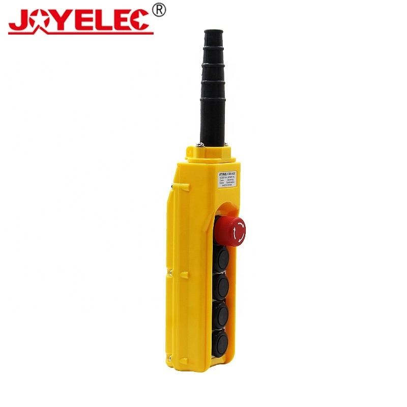 JOYELEC Good Quality Rainproof Hoist Push Button Switch for Hoist Crane Control COB-62C