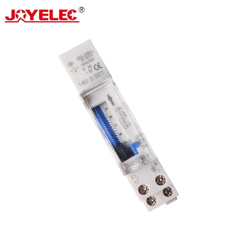 JOYELEC DIN Rail Timer 220VAC Programable Time Switch SUL180a 24 Hour Timer Switch