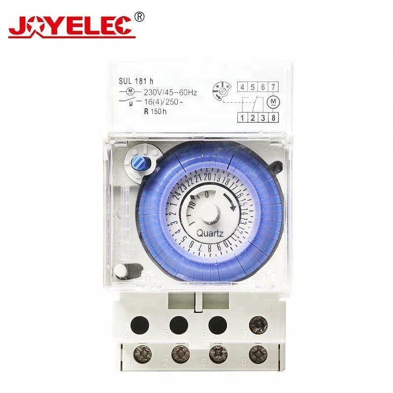 Factory Price SUL181h Electric Timer Switch 220V 24 Hours Automatic With Battery For Water Pump Mechanical Street Light