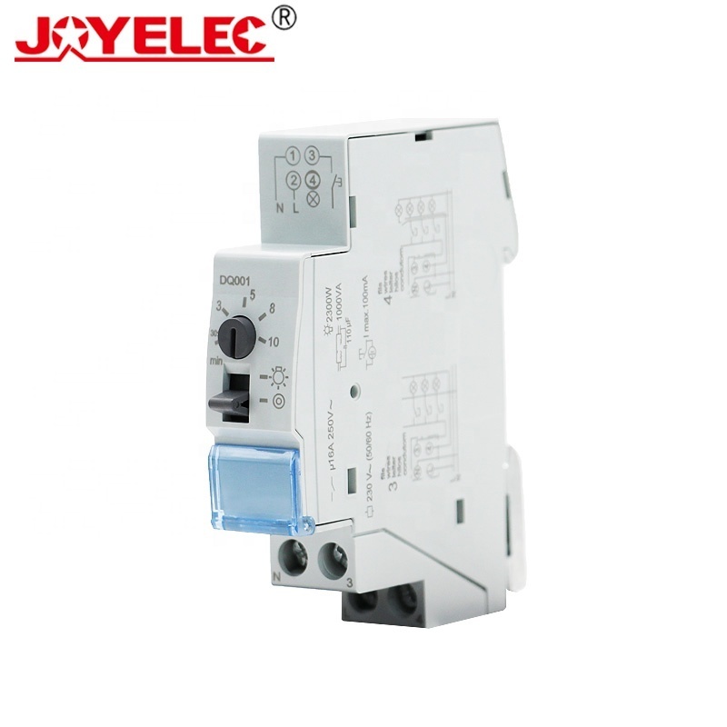 JOYELEC Staircase Light Time Switch Relay Timer Controller 220V Staircase Corridor Light Control Timers