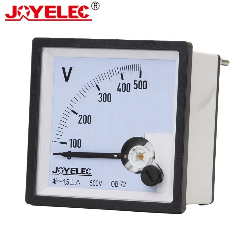 AC 0-450V 250V 300V 500V Analog Panel Volt Voltage Meter Voltmeter Gauge OB-72 72*72mm