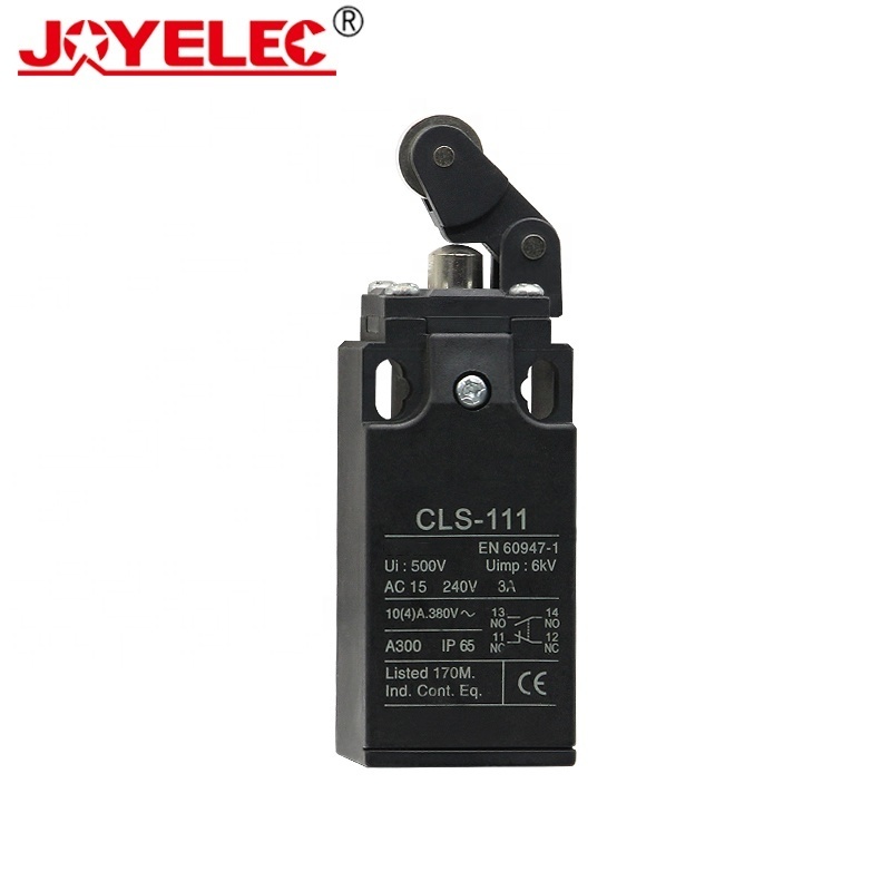 JOYELEC CLS-111 1NO+1NC Stainless Steel Roller Plunger Mini Micro Electrical Limit Switch for Tower Crane