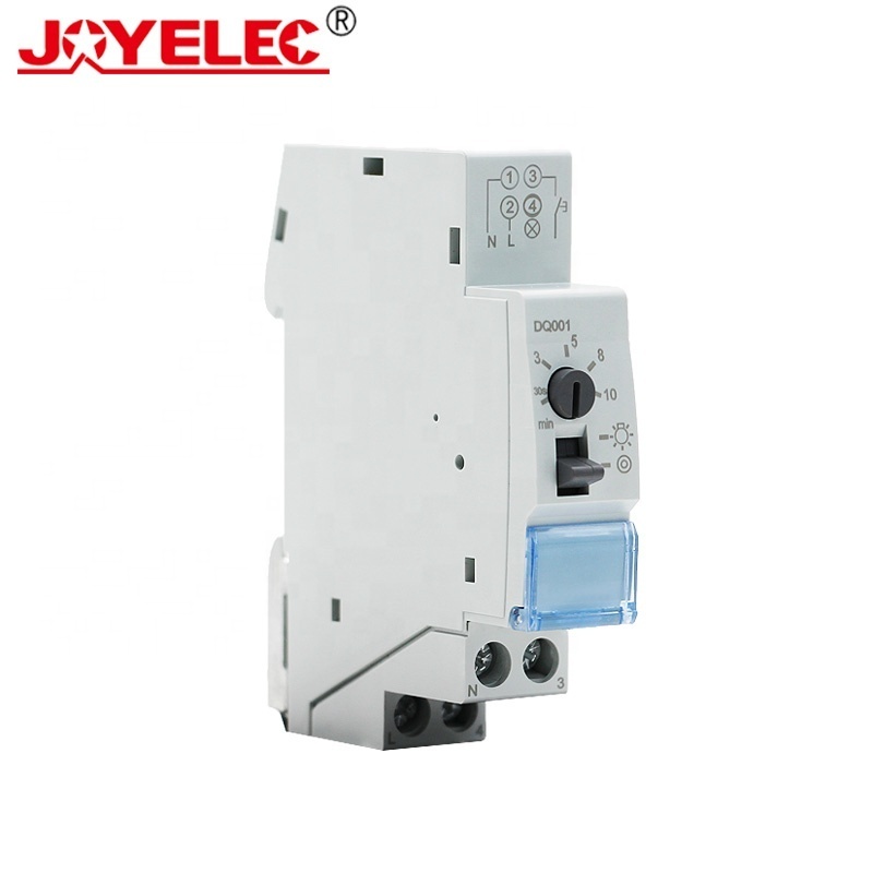 JOYELEC Staircase Light Time Switch Relay Timer Controller 220V Staircase Corridor Light Control Timers