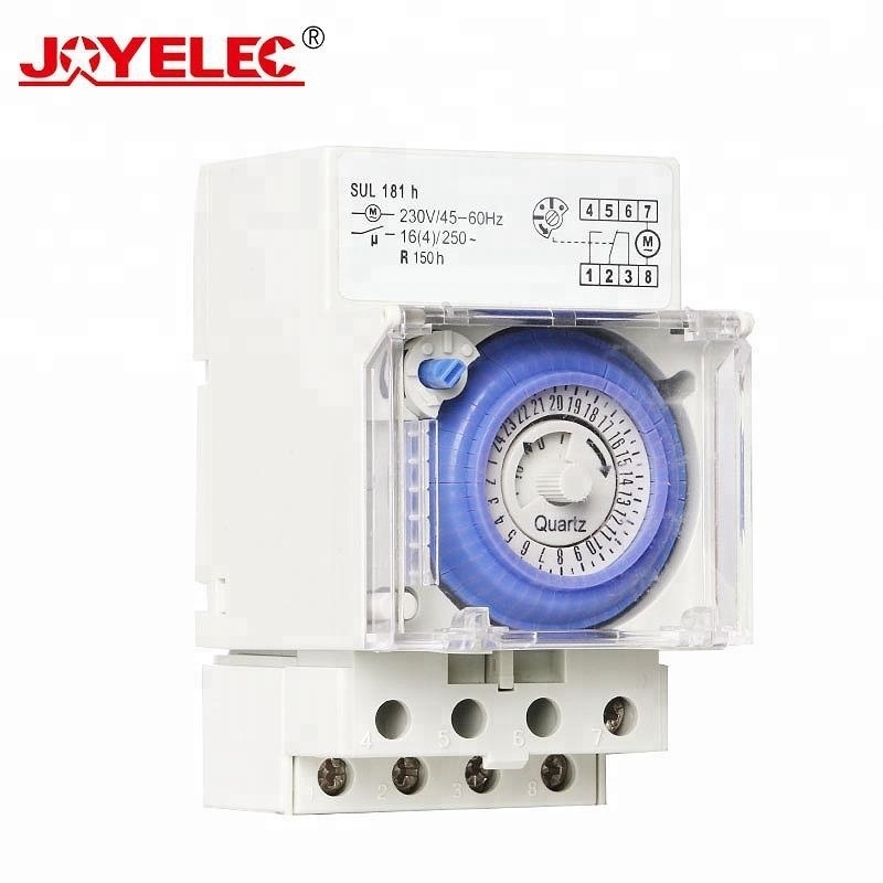 Factory Price SUL181h Electric Timer Switch 220V 24 Hours Automatic With Battery For Water Pump Mechanical Street Light