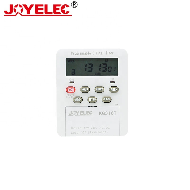 JOYELEC KG316T Programmable Digital Time Switch 220V AC Lighting Timer