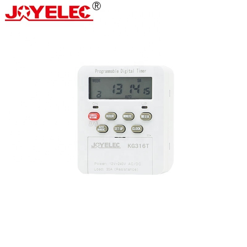 JOYELEC KG316T Programmable Digital Time Switch 220V AC Lighting Timer