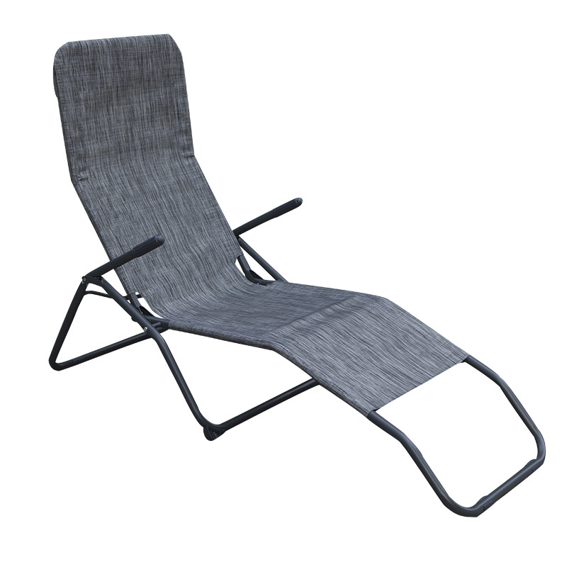 Joyeleisure Outdoor Leisure Folding Lounge Chair Garden Lounger Siesta Chair With 2 Positions