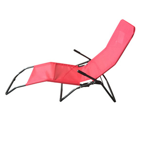 Joyeleisure Outdoor Leisure Folding Lounge Chair Garden Lounger Siesta Chair With 2 Positions