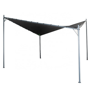 Joye Leisure 3.9*3.9M Gazebo Outdoor Steel Butterfly Shape Patio Gazebo Polyester Gazebo Sail