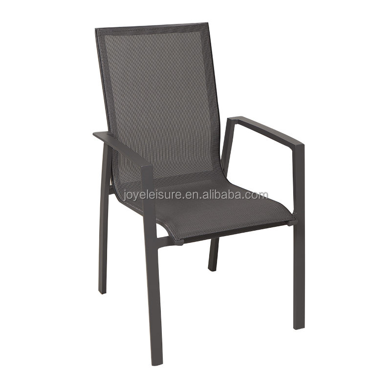 Joye Leisure Garden Patio Single Chairs Texeilene Stacking Dining Chairs