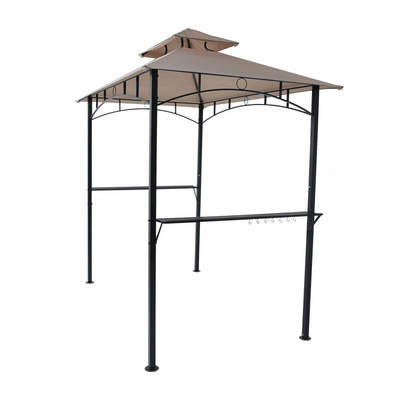 UV Resistance Gazebo Tent BBQ Metal Full Steel Metal Frame Garden Patio Gazebos