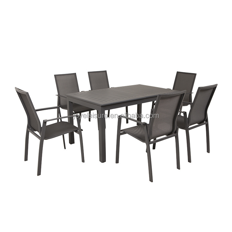 Joye Leisure Garden Patio Single Chairs Texeilene Stacking Dining Chairs