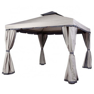 Outdoor Roma Gazebo Awning Aluminum Frame Polyester Pa Coating Waterproof 3x3M Customizable Balcony Patio Gardening Shade