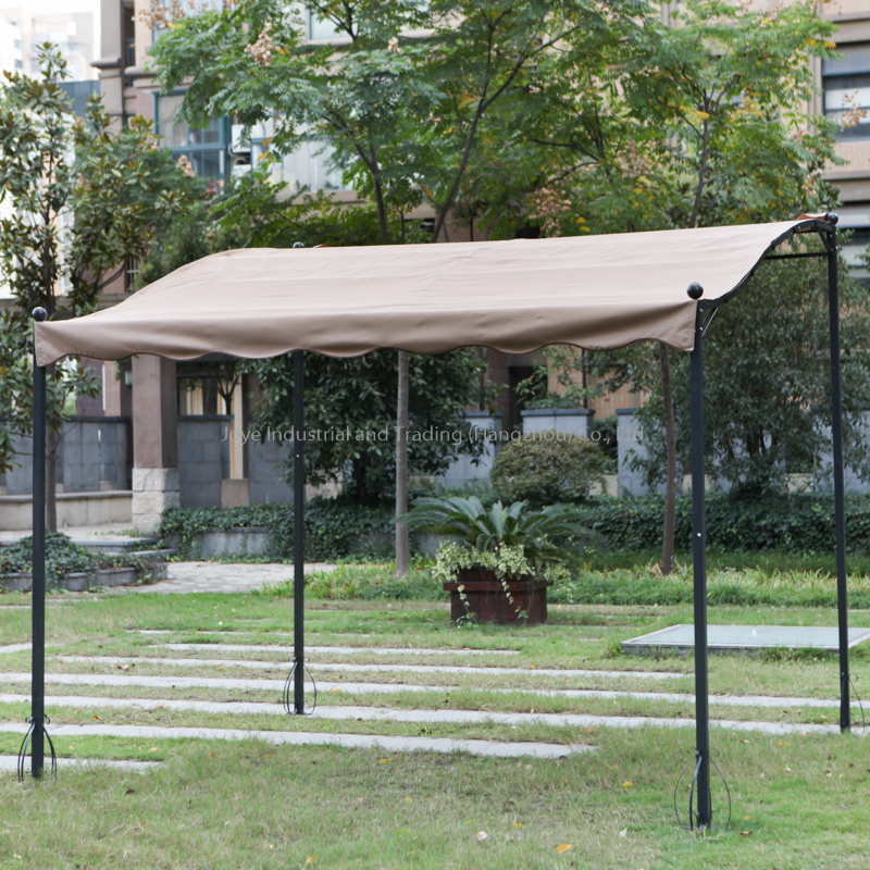 Joye Leisure Garden Metal Pergola Patio Gazebo PA Coating Polyester Roof Outdoor use