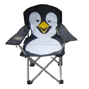 Joyeleisure Lightweight Steel Folding Beach Chair for Kids Cheap Cartoon Design for Outdoor Use in Park Hotel Villa Exterior