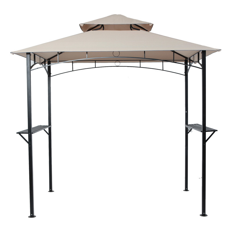 Garden Sets Patio Gazebo Tent Backyard Double Roof Grill Gazebo Shelter with Wind Hole