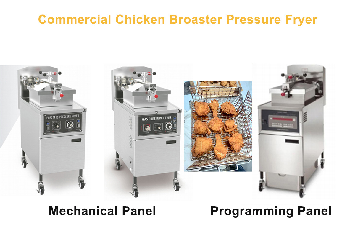 KFC McDonald's Broasted Chicken Machine Commercial Chicken Fryer Fried Chicken Machine