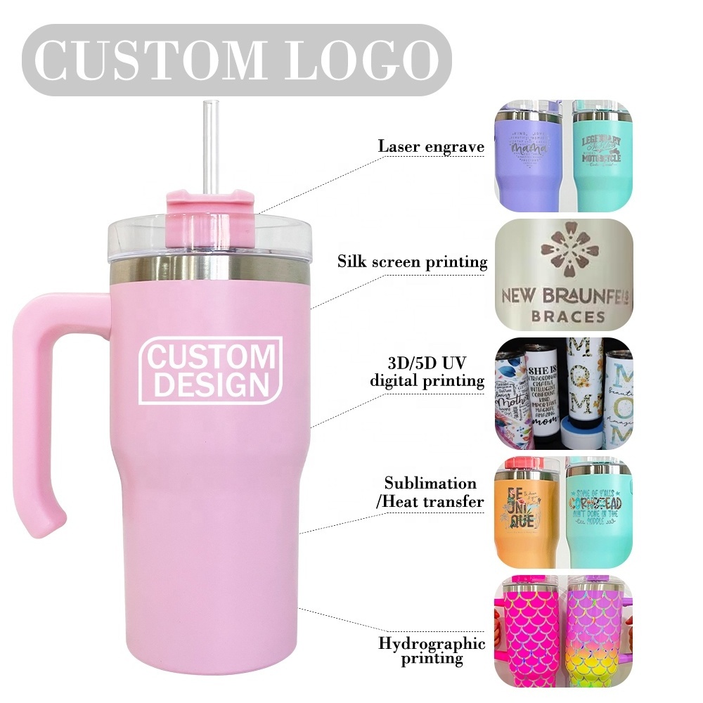 Customized Gifts Thermos Metal Coffee Mugs Kids Tumbler BPA Free Blanks 20oz Vacuum Insulated 20oz Travel Stainless Steel