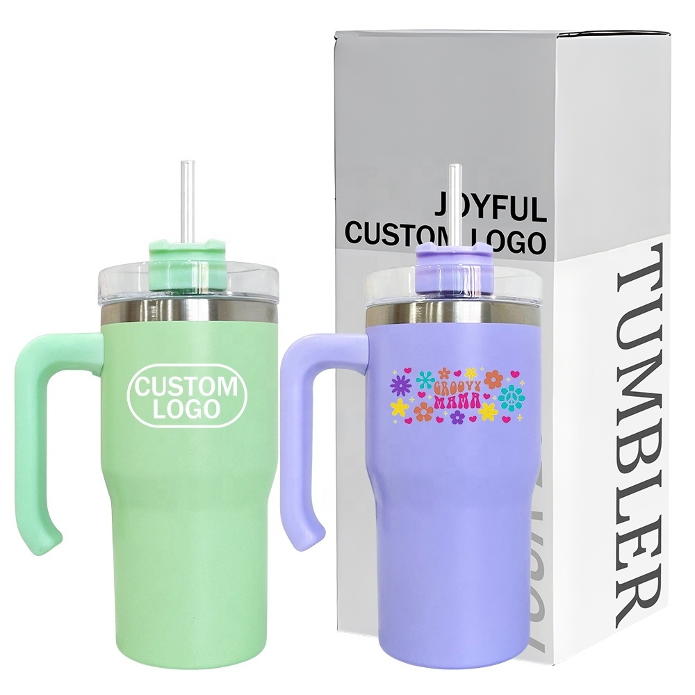 Customized Gifts Thermos Metal Coffee Mugs Kids Tumbler BPA Free Blanks 20oz Vacuum Insulated 20oz Travel Stainless Steel