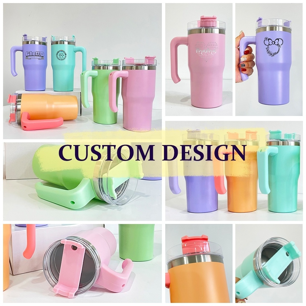 Customized Gifts Thermos Metal Coffee Mugs Kids Tumbler BPA Free Blanks 20oz Vacuum Insulated 20oz Travel Stainless Steel