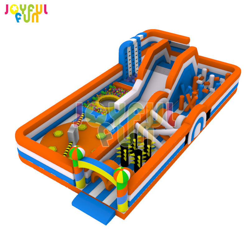 JOYFUL FUN Amusement Park Playground Used Commercial Large Inflatable Playground in Playground