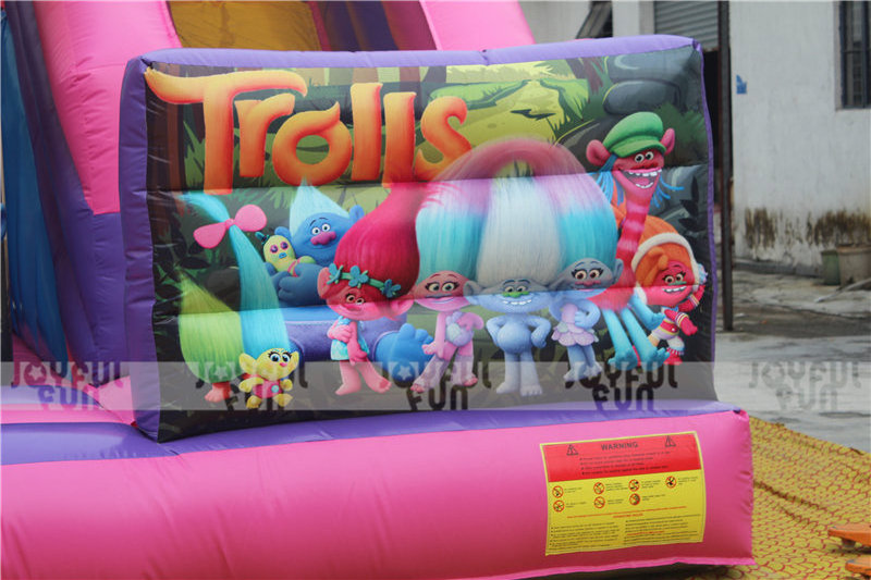 JOYFUL FUN inflatable combo pastel rainbow bounce house adult bounce house commercial