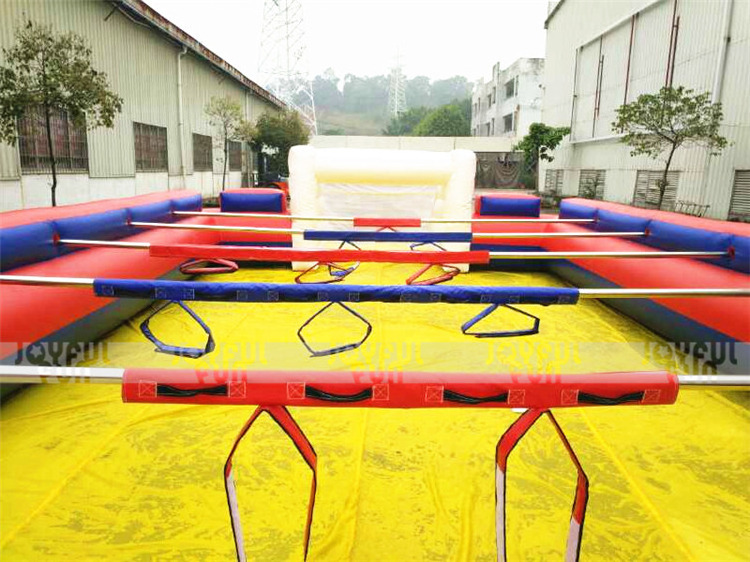 JOYFUL FUN human inflatable table football field soccer inflatable field inflatable soccer field