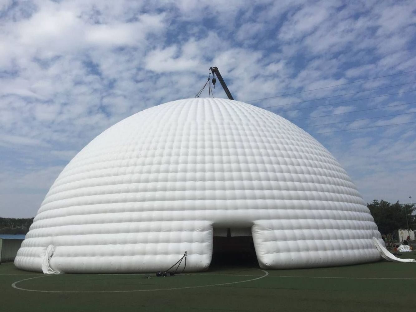 JOYFUL FUN commercial inflatable church tent inflatable air tent giant inflatable tents