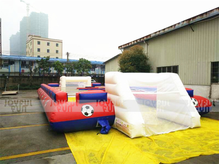 JOYFUL FUN human inflatable table football field soccer inflatable field inflatable soccer field