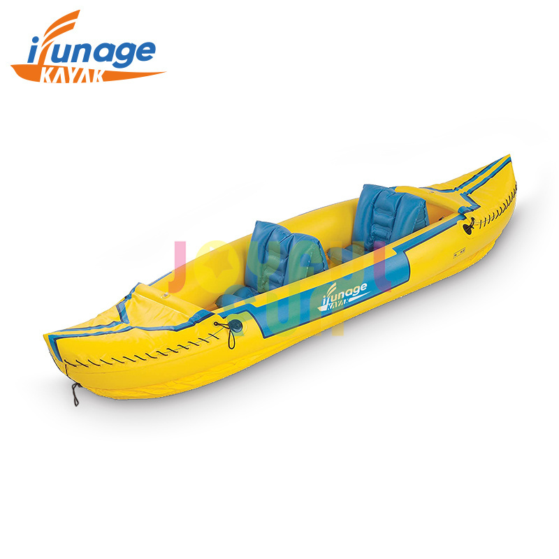 Joyful Fun folding kayak fishing boating outdoor 2 person boat inflatable kayak