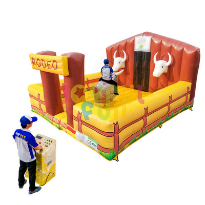 Hot Sale Inflatable Rodeo Bull High Quality Inflatable Bull Riding Machine for Sale