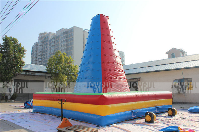 JOYFUL FUN customized  inflatable sports games inflatable rock climbing wall