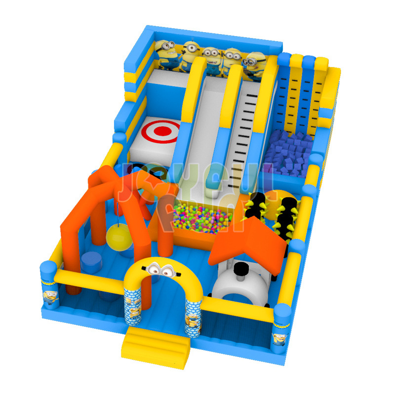 JOYFUL FUN Amusement Park Playground Used Commercial Large Inflatable Playground in Playground