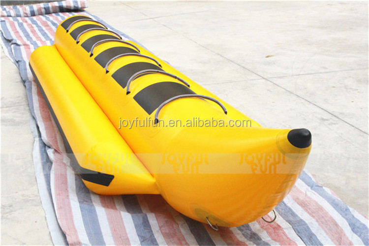 Joyful Fun Inflatable Banana Boat 10 Seats Double Tube big Inflatable Banana Boat for Adult