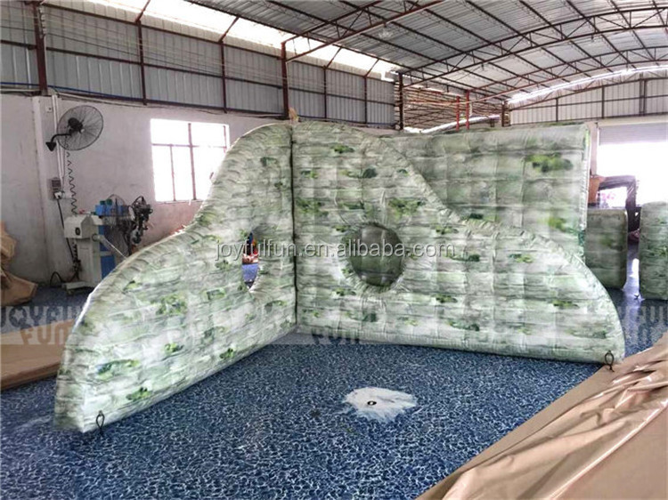 JOYFUL FUN Custom inflatable paintball for adults paintball bunker for sport game